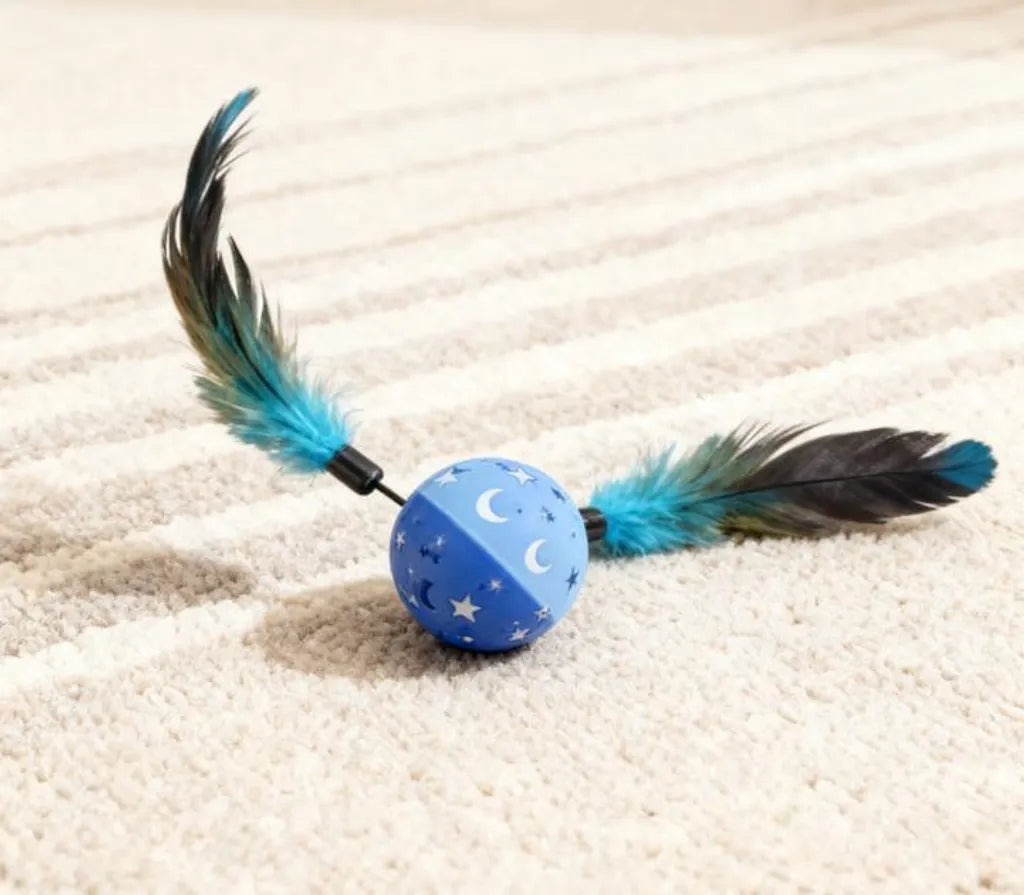 Cat Feather Ball Toy