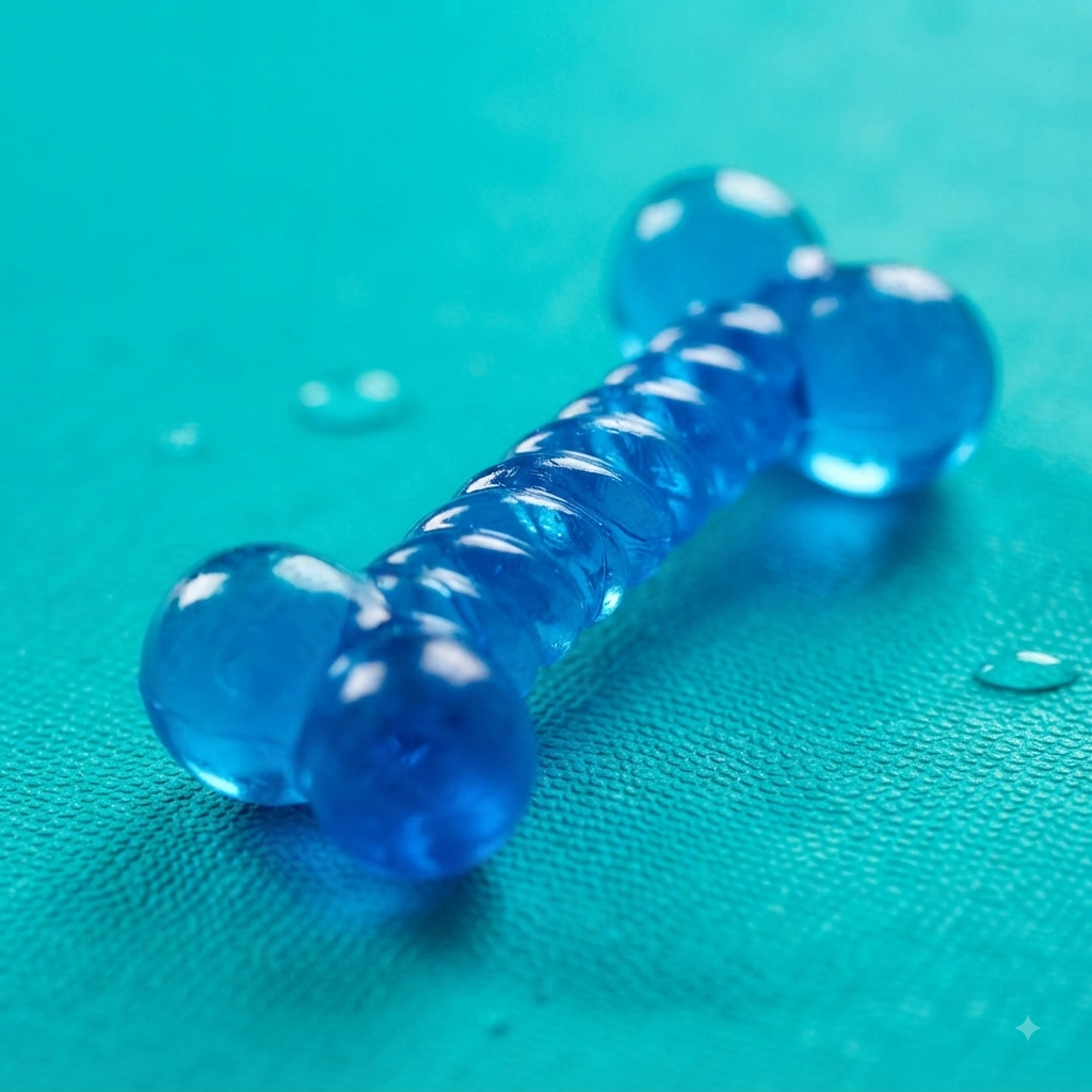 Crystal Twin Bone Chew Toy - 13 cm