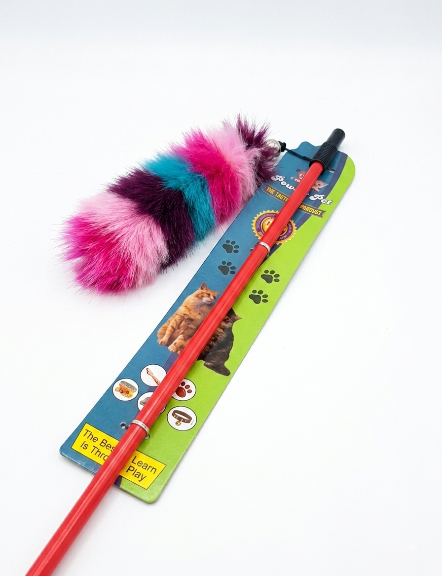 Furry Tail Cat Teaser Stick
