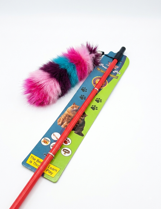 Furry Tail Cat Teaser Stick