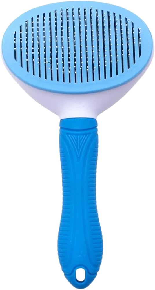 Self-Cleaning Slicker Brush - Round Oval