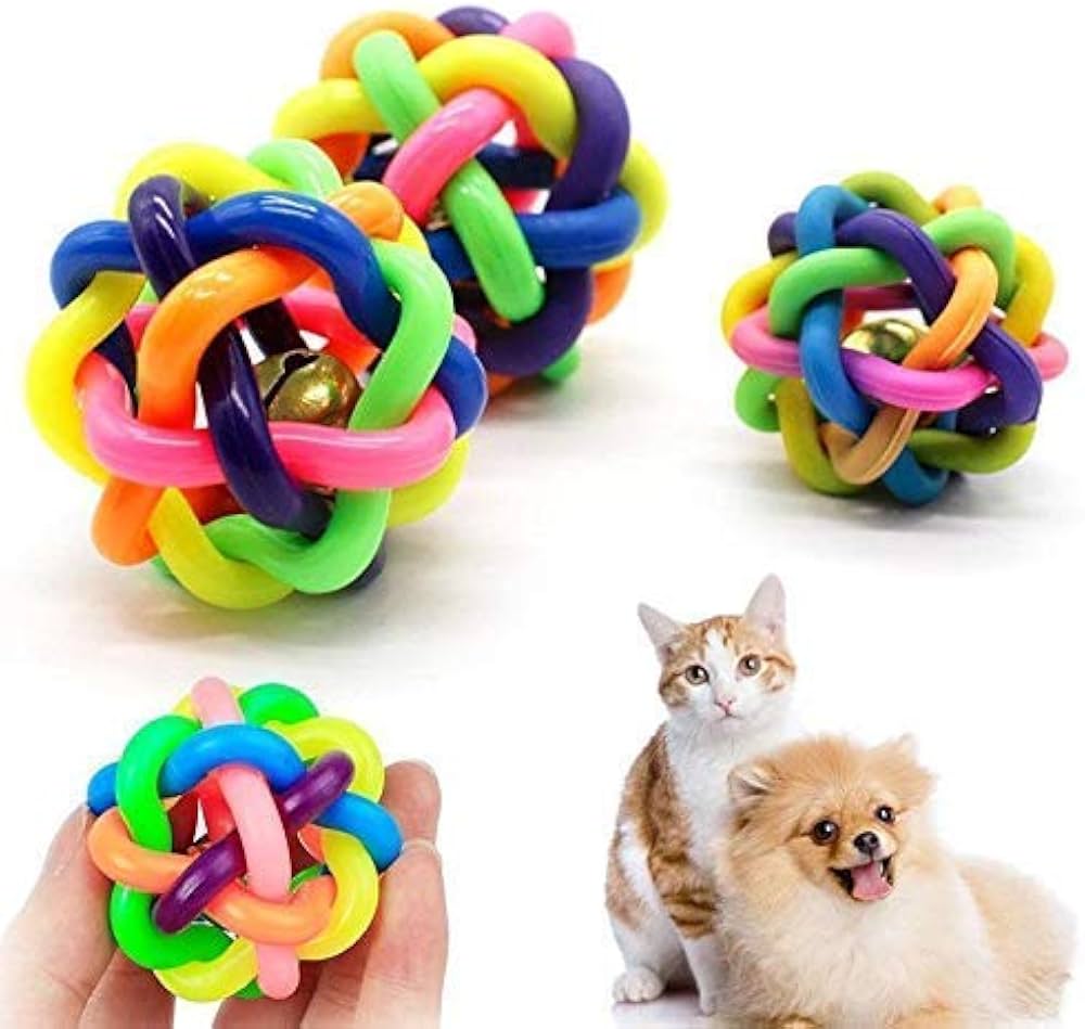 Multicolour Pet Ball - 5.5 cm