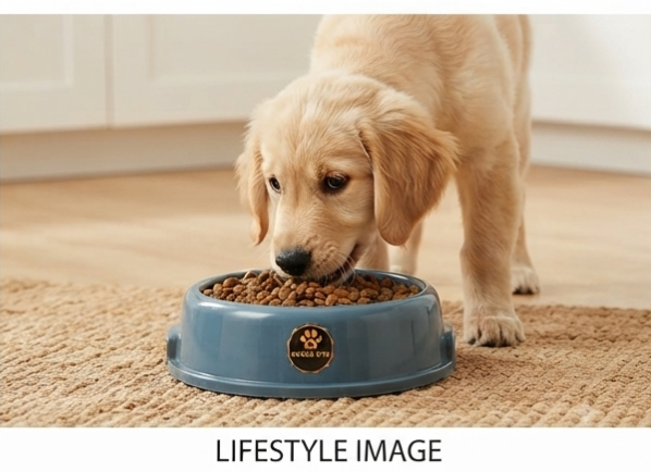 Bone-Shaped Pet Bowl