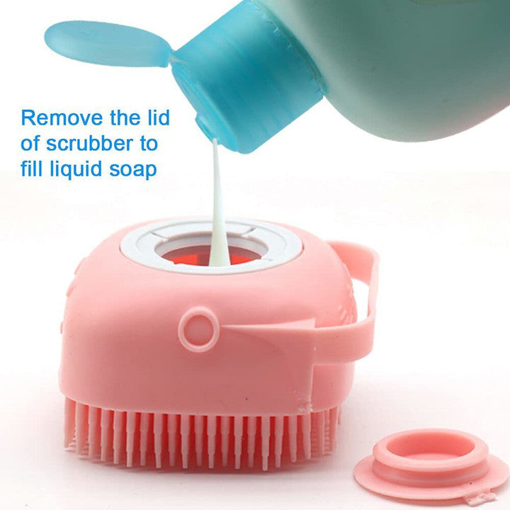 Silicone Pet Massage & Bath Brush